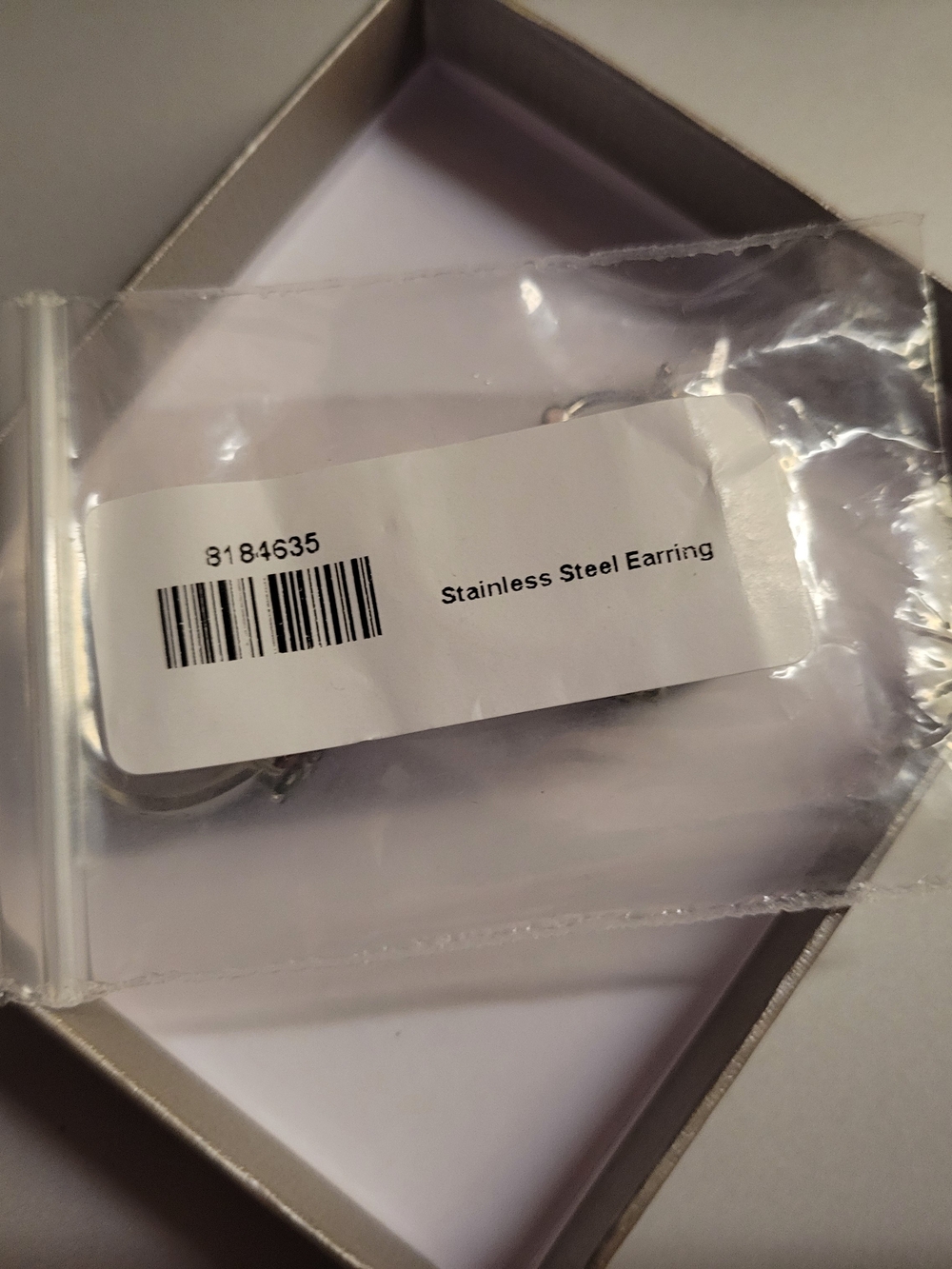 NWT EverTrue Simulated Multi Diamond Hoop Earrings